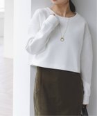 【ノーブル / スピック&スパン/NOBLE / Spick & Span】のダンボールショートプルオーバー 人気、トレンドファッション・服の通販 founy(ファニー) ファッション Fashion レディースファッション WOMEN トップス・カットソー Tops/Tshirt プルオーバー Pullover インナー Inner カットソー Cut And Sew ショルダー Shoulder ショート Short シンプル Simple ドロップ Drop ワイド Wide thumbnail ホワイト|ID: prp329100004311100 ipo3291000000029892591