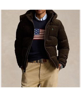 【ラルフローレン/RALPH LAUREN / MEN】のGorham コーデュロイ ダウン ジャケット 人気、トレンドファッション・服の通販 founy(ファニー) ファッション Fashion メンズファッション MEN カフス Cuffs コーデュロイ Corduroy ジャケット Jacket ダウン Down ドローストリング Drawstring 長袖 Long Sleeve フェザー Feather フラップ Flap フロント Front ポケット Pocket モックネック Mock Neck |ID:prp329100004311263