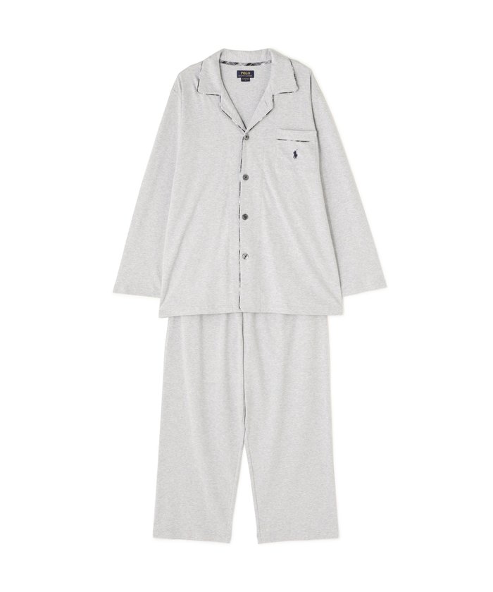 【エルエイチピー/LHP / MEN】のPOLO RALPH LAUREN/ポロラルフローレン/MERCERIZED COTTON PAJAMA インテリア・キッズ・メンズ・レディースファッション・服の通販 founy(ファニー) https://founy.com/ ファッション Fashion メンズファッション MEN アイビー Ivy シルケット Mercerization チェック Check パイピング Piping パジャマ Pajamas ポケット Pocket リラックス Relax 定番 Standard 長袖 Long Sleeve |ID: prp329100004311366 ipo3291000000030302350