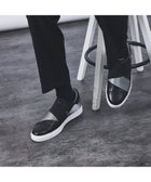 【アルフレッド バニスター/alfredoBANNISTER / MEN】の【ELASTIC TRAINER】ベルトライン切替 スリッポン/スニーカー ブラック系その他1|ID: prp329100004311900 ipo3291000000029898691