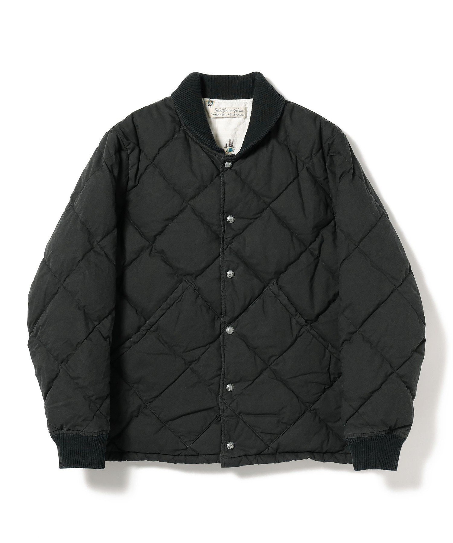 【ビームス/BEAMS / MEN】のREMI RELIEF * BEAMS PLUS / 別注 Quilt Down Jacket インテリア・キッズ・メンズ・レディースファッション・服の通販 founy(ファニー) 　ファッション　Fashion　メンズファッション　MEN　アウトドア　Outdoor　キルト　Quilt　クラシック　Classic　ジャカード　Jacquard　ジャケット　Jacket　ダウン　Down　バランス　Balance　パターン　Pattern　フェザー　Feather　フロント　Front　別注　Special Order　BLACK|ID: prp329100004312334 ipo3291000000029902072