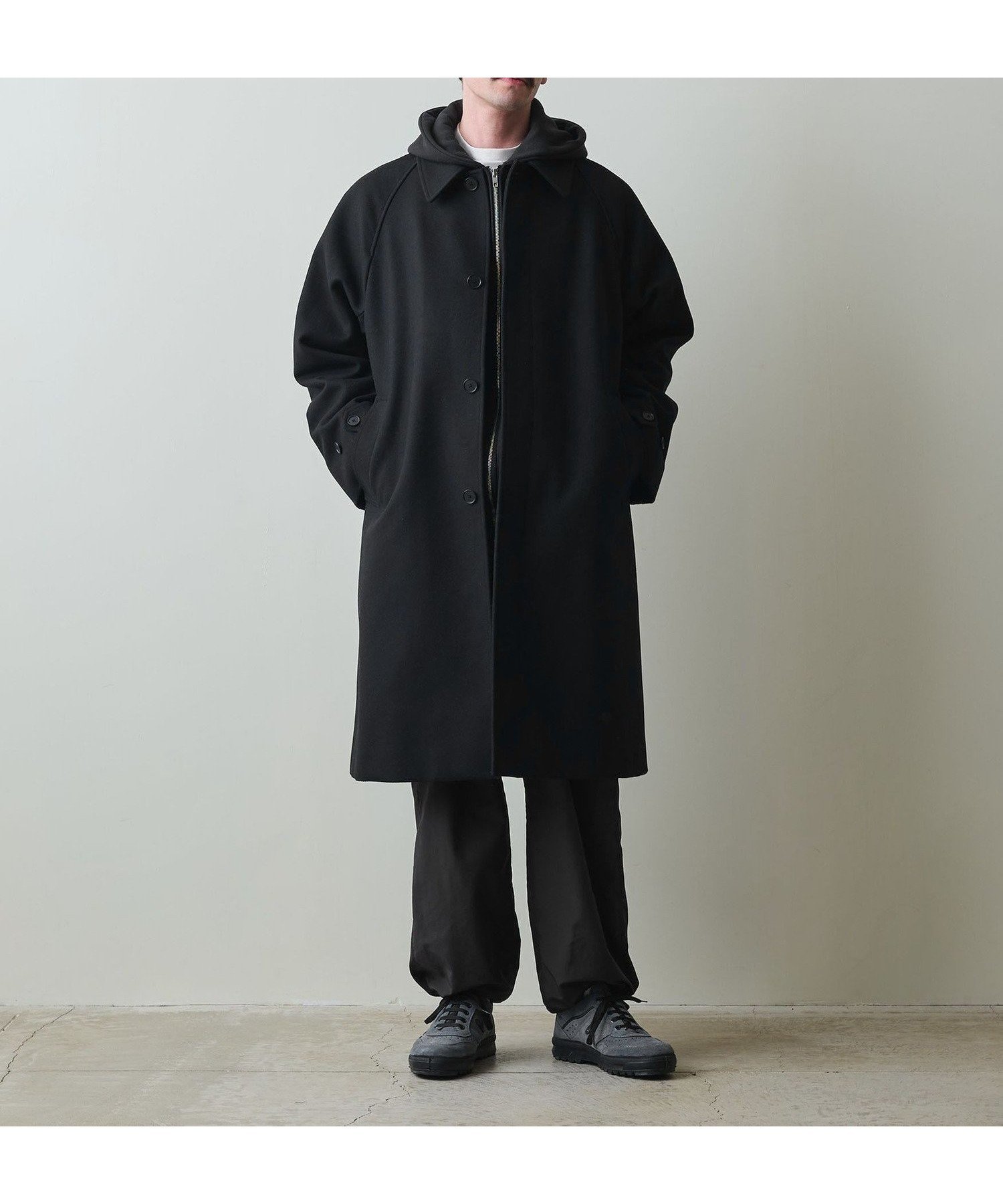 【ビューティ&ユース ユナイテッドアローズ/BEAUTY&YOUTH / UNITED ARROWS / MEN】のSteven Alan WL/CA バルマカーン コート 人気、トレンドファッション・服の通販 founy(ファニー) 　ファッション　Fashion　メンズファッション　MEN　カシミヤ　Cashmere　シンプル　Simple　スリーブ　Sleeve　メルトン　Melton　 other-1|ID: prp329100004312359 ipo3291000000029902309