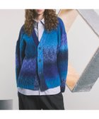 【メゾンスペシャル/MAISON SPECIAL】のPINORI Long Space-Dye Gradation Prime-Over V-Neck Knit Cardigan BLU|ID: prp329100004312417 ipo3291000000029902774