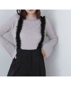 【ナチュラル ビューティー ベーシック/NATURAL BEAUTY BASIC】のラメフレアカフスリブニット 24AW 人気、トレンドファッション・服の通販 founy(ファニー) ファッション Fashion レディースファッション WOMEN トップス・カットソー Tops/Tshirt ニット Knit Tops 2024年 2024 2024-2025秋冬・A/W Aw/Autumn/Winter/Fw/Fall/2024-2025 おすすめ Recommend インナー Inner カフス Cuffs キャミワンピース Cami Dress コンパクト Compact ビスチェ Bustier フィット Fit フレア Flare ベーシック Basic リブニット Rib Knit thumbnail グレージュ3|ID: prp329100004312511 ipo3291000000030496257