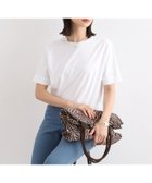 【インディヴィ/INDIVI】の【洗える/コットン100%】裾デザイン大人Tシャツ ホワイト|ID: prp329100004312635 ipo3291000000029905472