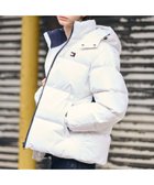 【トミーヒルフィガー/TOMMY HILFIGER / MEN】のTJM FLAG BACK ALASKA PUFFER EXT ホワイトYBR|ID: prp329100004312818 ipo3291000000030301209