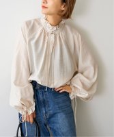 【スピック&スパン/Spick & Span】の《追加2》ハイブリットフリルリボンブラウス 人気、トレンドファッション・服の通販 founy(ファニー) ファッション Fashion レディースファッション WOMEN トップス・カットソー Tops/Tshirt シャツ/ブラウス Shirts/Blouses 人気 Popularity 再入荷 Restock/Back In Stock/Re Arrival |ID:prp329100004312860