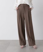 【エヌ ナチュラルビューティーベーシック/N.Natural Beauty basic】のワイドトラウザーパンツ《S Size Line》 人気、トレンドファッション・服の通販 founy(ファニー) ファッション Fashion レディースファッション WOMEN パンツ Pants センター Center ワイド Wide thumbnail ブラウン|ID: prp329100004312889 ipo3291000000029907810