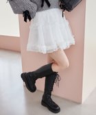 【マジェスティック レゴン/MAJESTIC LEGON】のシアーギャザーフリルミニスカパン 人気、トレンドファッション・服の通販 founy(ファニー) ファッション Fashion レディースファッション WOMEN チュール Tulle フリル Frills レース Race thumbnail アイボリー|ID: prp329100004312952 ipo3291000000030005527