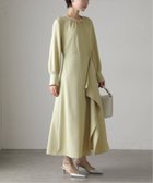 【ラ トータリテ/La TOTALITE】のフリルスリットワンピース 人気、トレンドファッション・服の通販 founy(ファニー) ファッション Fashion レディースファッション WOMEN ワンピース Dress 2025年 2025 2025春夏・S/S Ss,Spring/Summer,2025 おすすめ Recommend アシンメトリー Asymmetry オケージョン Occasion スリット Slit フリル Frills エレガント 上品 Elegant thumbnail グリーン|ID: prp329100004312979 ipo3291000000029908555