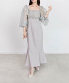 【ランダ/RANDA】のパールボレロセットワンピース 人気、トレンドファッション・服の通販 founy(ファニー) ファッション Fashion レディースファッション WOMEN アウター Coat Outerwear ボレロ Bolero jackets エレガント 上品 Elegant オーガンジー Organdy キャミソール Camisole コンパクト Compact シャーリング Shirring セットアップ Set Up チュール Tulle ドレス Dress パール Pearl フィット Fit ボレロ Bolero マーメイド Mermaid 結婚式 Wedding Ceremony 二次会 Wedding Party thumbnail GRAY|ID: prp329100004312981 ipo3291000000029908561