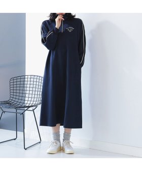 【ビーミングライフストアバイビームス/B:MING LIFE STORE by BEAMS】のトラック ワンピース(S~M) 人気、トレンドファッション・服の通販 founy(ファニー) ファッション Fashion レディースファッション WOMEN ワンピース Dress おすすめ Recommend ショルダー Shoulder ジップ Zip スタンド Stand スニーカー Sneakers トレンド Trend |ID:prp329100004312984