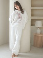 【ジェラート ピケ/gelato pique】のベビモコロングパンツ 人気、トレンドファッション・服の通販 founy(ファニー) ファッション Fashion レディースファッション WOMEN パンツ Pants ジャカード Jacquard ロング Long ワンポイント One Point 猫 Cat thumbnail OWHT[002]|ID: prp329100004313527 ipo3291000000029911950