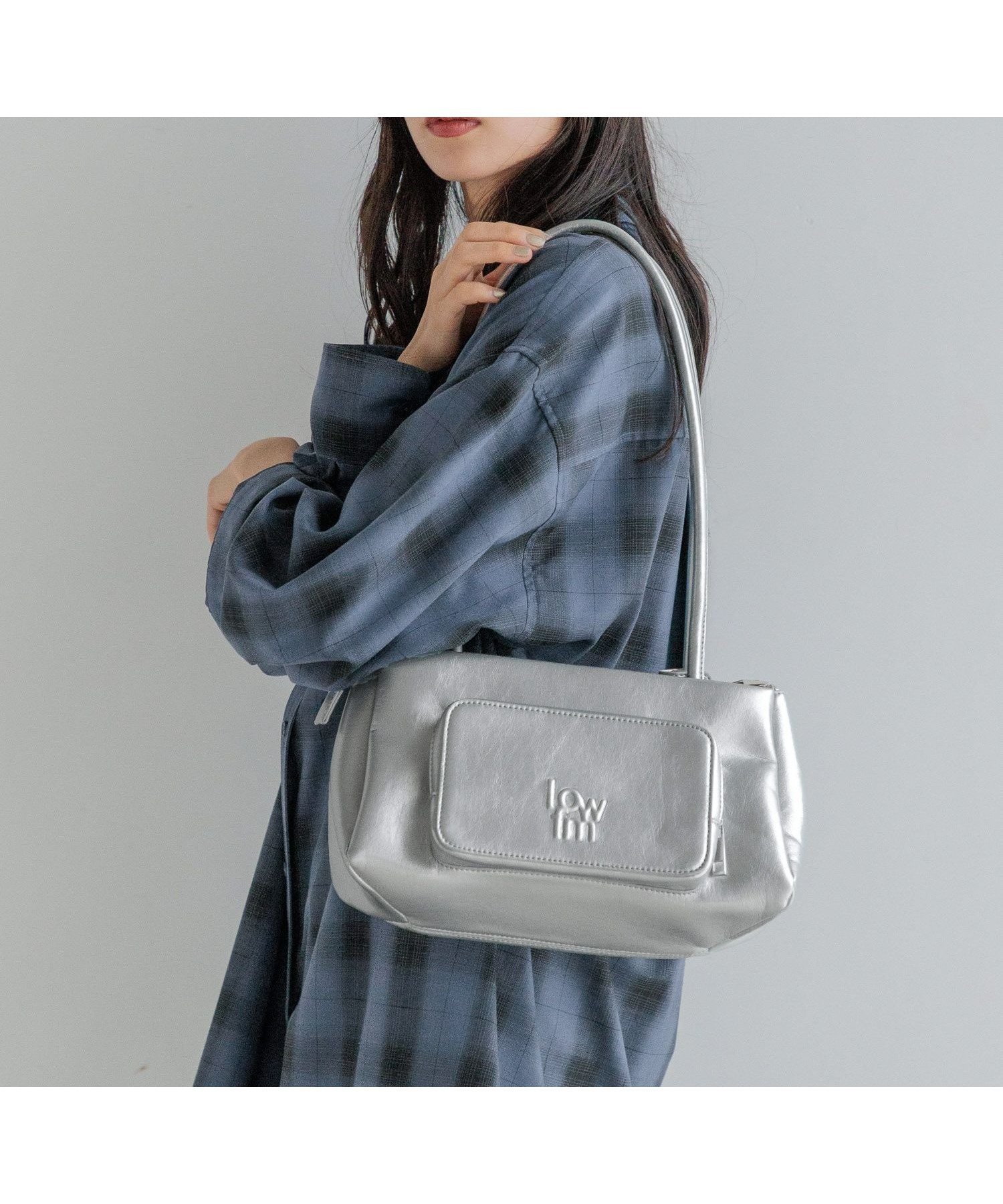 【ローリーズファーム/LOWRYS FARM】の4ROOMショルダーBAG インテリア・キッズ・メンズ・レディースファッション・服の通販 founy(ファニー) 　ファッション　Fashion　レディースファッション　WOMEN　バッグ　Bag　ショルダー　Shoulder　ボストン　Boston　シルバー12|ID: prp329100004313552 ipo3291000000029912288