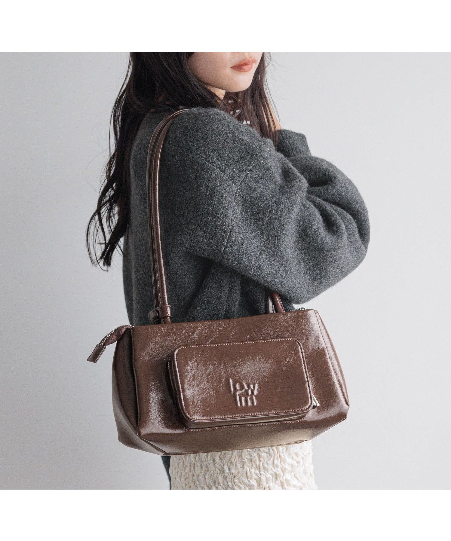 【ローリーズファーム/LOWRYS FARM】の4ROOMショルダーBAG インテリア・キッズ・メンズ・レディースファッション・服の通販 founy(ファニー) 　ファッション　Fashion　レディースファッション　WOMEN　バッグ　Bag　ショルダー　Shoulder　ボストン　Boston　NEWカラー ブラウン58|ID: prp329100004313552 ipo3291000000029912290