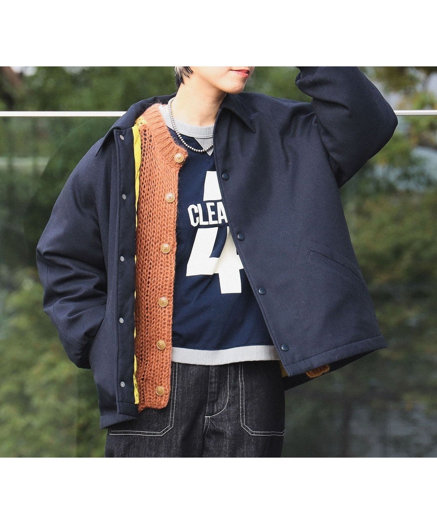 【ビームス ウイメン/BEAMS】の【期間限定+10%ポイントバック】ポリエステル アワード ジャケット インテリア・キッズ・メンズ・レディースファッション・服の通販 founy(ファニー) 　ファッション　Fashion　レディースファッション　WOMEN　アウター　Coat Outerwear　ジャケット　Jackets　シンプル　Simple　ジャケット　Jacket　スウェット　Sweat　スラックス　Slacks　フリル　Frills　エレガント 上品　Elegant　NAVY|ID: prp329100004313682 ipo3291000000029913059