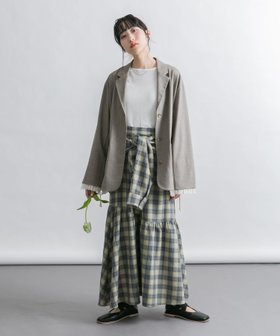 【ケービーエフ/KBF / URBAN RESEARCH】のスリーブノットチェックスカート 人気、トレンドファッション・服の通販 founy(ファニー) ファッション Fashion レディースファッション WOMEN スカート Skirt 2025年 2025 S/S・春夏 Ss・Spring/Summer おすすめ Recommend コンパクト Compact シンプル Simple ジャケット Jacket チェック Check ベーシック Basic レース Race ヴィンテージ Vintage 夏 Summer |ID:prp329100004314022