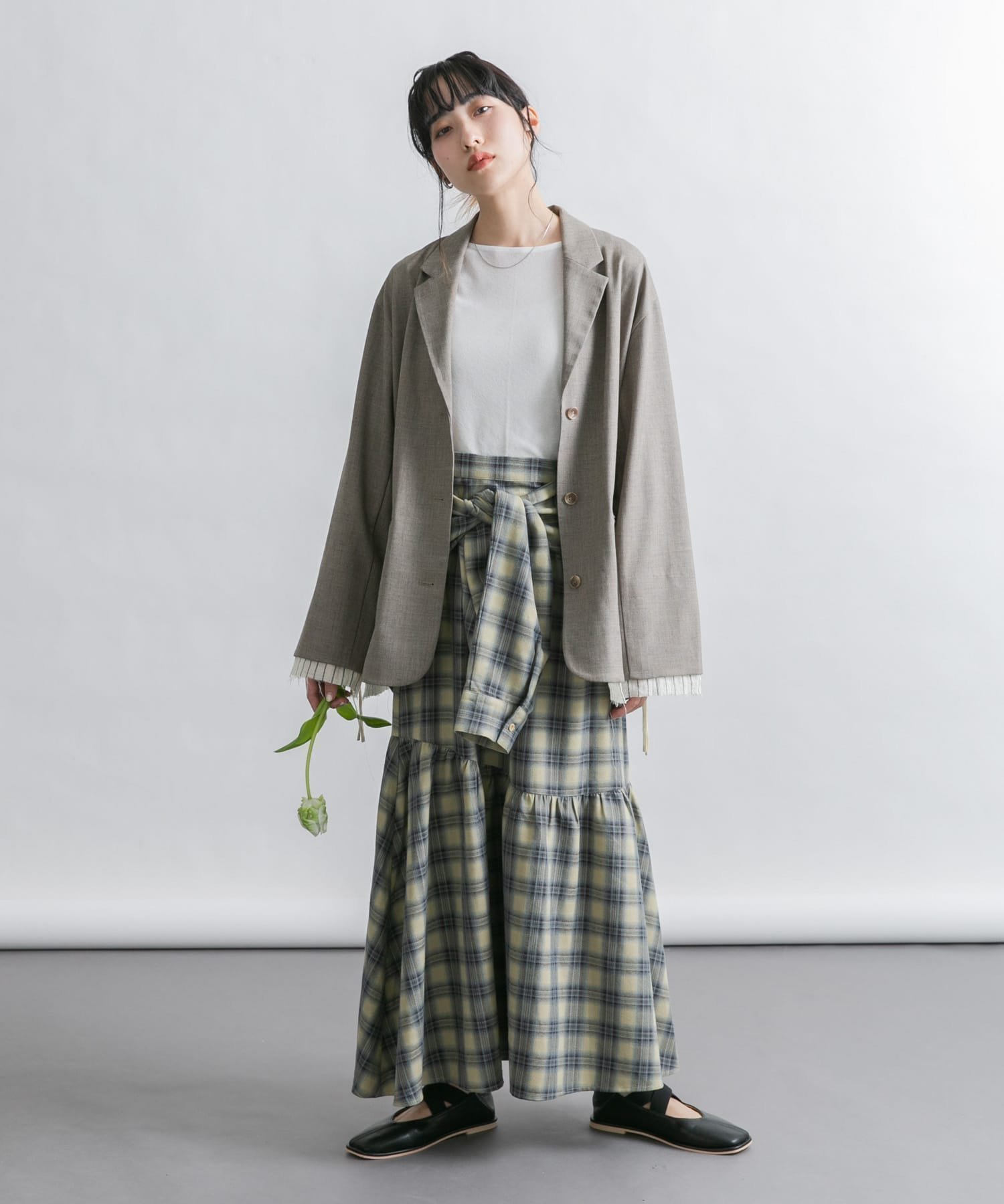 【ケービーエフ/KBF / URBAN RESEARCH】のスリーブノットチェックスカート 人気、トレンドファッション・服の通販 founy(ファニー) 　ファッション　Fashion　レディースファッション　WOMEN　スカート　Skirt　2025年　2025　S/S・春夏　Ss・Spring/Summer　おすすめ　Recommend　コンパクト　Compact　シンプル　Simple　ジャケット　Jacket　チェック　Check　ベーシック　Basic　レース　Race　ヴィンテージ　Vintage　夏　Summer　 other-1|ID: prp329100004314022 ipo3291000000029915910