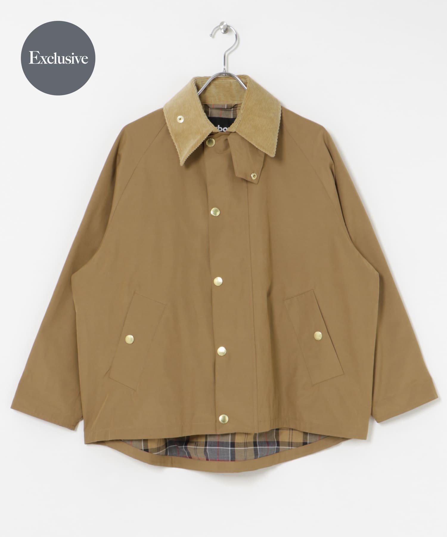 【アーバンリサーチ/URBAN RESEARCH】の『別注』Barbour / URBAN RESEARCH TRANSPORT インテリア・キッズ・メンズ・レディースファッション・服の通販 founy(ファニー) 　ファッション　Fashion　レディースファッション　WOMEN　アウトドア　Outdoor　ジャケット　Jacket　チェック　Check　人気　Popularity　バランス　Balance　ピーチ　Peach　別注　Special Order　ラウンド　Round　S/S・春夏　Ss・Spring/Summer　おすすめ　Recommend　夏　Summer　2025年　2025　2025春夏・S/S　Ss,Spring/Summer,2025　BEIGE|ID: prp329100004314040 ipo3291000000030118367