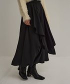 【ミエリインヴァリアント/MIELIINVARIANT】のLayer Drape Polish Skirt 人気、トレンドファッション・服の通販 founy(ファニー) ファッション Fashion レディースファッション WOMEN スカート Skirt アシンメトリー Asymmetry オケージョン Occasion thumbnail BLACK|ID: prp329100004314068 ipo3291000000029916109