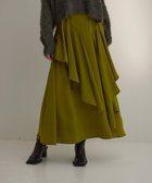 【ミエリインヴァリアント/MIELIINVARIANT】のLayer Drape Polish Skirt 人気、トレンドファッション・服の通販 founy(ファニー) ファッション Fashion レディースファッション WOMEN スカート Skirt アシンメトリー Asymmetry オケージョン Occasion thumbnail OLIVE|ID: prp329100004314068 ipo3291000000029916111