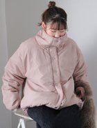 【エヘカソポ/ehka sopo】のリバーシブルボアジャケット 人気、トレンドファッション・服の通販 founy(ファニー) ファッション Fashion レディースファッション WOMEN アウター Coat Outerwear ジャケット Jackets シンプル Simple ジャケット Jacket スタンド Stand ドローコード Draw Cord thumbnail ピンク|ID: prp329100004314075 ipo3291000000029916152