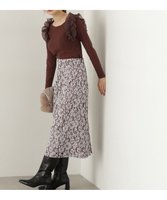 【プロポーション ボディドレッシング/PROPORTION BODY DRESSING】のモールレースタイトスカート 24AW 人気、トレンドファッション・服の通販 founy(ファニー) ファッション Fashion レディースファッション WOMEN スカート Skirt 2024年 2024 2024-2025秋冬・A/W Aw/Autumn/Winter/Fw/Fall/2024-2025 タイトスカート Tight Skirt レース Race 秋 Autumn/Fall |ID:prp329100004314111