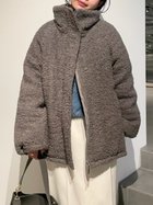 【フレイ アイディー/FRAY I.D】のミドルパッファーコート 人気、トレンドファッション・服の通販 founy(ファニー) ファッション Fashion レディースファッション WOMEN アウター Coat Outerwear コート Coats アウトドア Outdoor コクーン Cocoon ジップ Zip スタイリッシュ Stylish スタンド Stand スポーツ Sports フロント Front ホリデーシーズン Holiday ポケット Pocket ミドル Middle thumbnail MOC[056]|ID: prp329100004314150 ipo3291000000029916701