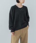 【アーバンリサーチ/URBAN RESEARCH】のFOX/CASHMEREクルーネックニット CHARCOAL|ID: prp329100004314182 ipo3291000000030047570