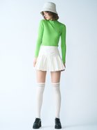 【スナイデル/SNIDEL】のLACOSTE/ハイネックリブニットプルオーバー 人気、トレンドファッション・服の通販 founy(ファニー) ファッション Fashion レディースファッション WOMEN トップス・カットソー Tops/Tshirt ニット Knit Tops プルオーバー Pullover エレガント 上品 Elegant フィット Fit フォーマル Formal ボーダー Border リブニット Rib Knit 別注 Special Order thumbnail GRN[024]|ID: prp329100004314183 ipo3291000000029917090