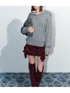 【リリーブラウン/Lily Brown】のセーラーカラーケーブルニット 人気、トレンドファッション・服の通販 founy(ファニー) ファッション Fashion レディースファッション WOMEN トップス・カットソー Tops/Tshirt ニット Knit Tops おすすめ Recommend アイレット Eyelet ミックス Mix メタル Metal ルーズ Loose 人気 Popularity thumbnail MIX[930]|ID: prp329100004314215 ipo3291000000029917462