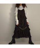 【ミエリインヴァリアント/MIELIINVARIANT】のColor Tiered Airy Dress 人気、トレンドファッション・服の通販 founy(ファニー) ファッション Fashion レディースファッション WOMEN ワンピース Dress ドレス Party Dresses おすすめ Recommend オケージョン Occasion キャミソール Camisole シフォン Chiffon シンプル Simple チューブ Tube ティアード Tiered ドレス Dress ハイネック High Neck フリル Frills リゾート Resort 夏 Summer 水着 Swimsuit thumbnail BLACK|ID: prp329100004314228 ipo3291000000029917560