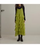 【ミエリインヴァリアント/MIELIINVARIANT】のColor Tiered Airy Dress 人気、トレンドファッション・服の通販 founy(ファニー) ファッション Fashion レディースファッション WOMEN ワンピース Dress ドレス Party Dresses おすすめ Recommend オケージョン Occasion キャミソール Camisole シフォン Chiffon シンプル Simple チューブ Tube ティアード Tiered ドレス Dress ハイネック High Neck フリル Frills リゾート Resort 夏 Summer 水着 Swimsuit thumbnail LIME|ID: prp329100004314228 ipo3291000000029917562