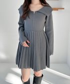 【ヘザー/Heather】のZIPプリーツニットミニワンピース 人気、トレンドファッション・服の通販 founy(ファニー) ファッション Fashion レディースファッション WOMEN ワンピース Dress おすすめ Recommend オフショル Off Shoulder スリット Slit プリーツ Pleats ロング Long エレガント 上品 Elegant 人気 Popularity thumbnail グレー|ID: prp329100004314237 ipo3291000000029917620