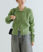 【アーバンリサーチ/URBAN RESEARCH】のFox混シャツカラーカーディガン 人気、トレンドファッション・服の通販 founy(ファニー) ファッション Fashion レディースファッション WOMEN トップス・カットソー Tops/Tshirt カーディガン Cardigans シャツ/ブラウス Shirts/Blouses 2024年 2024 2024-2025秋冬・A/W Aw/Autumn/Winter/Fw/Fall/2024-2025 A/W・秋冬 Aw・Autumn/Winter・Fw・Fall-Winter 冬 Winter カーディガン Cardigan デニム Denim バランス Balance フォックス Fox thumbnail GREEN|ID: prp329100004314320 ipo3291000000029918259