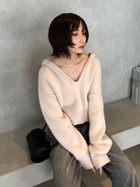 【フレイ アイディー/FRAY I.D】のショートニットフーディー 人気、トレンドファッション・服の通販 founy(ファニー) ファッション Fashion レディースファッション WOMEN トップス・カットソー Tops/Tshirt ニット Knit Tops クロップド Cropped コンパクト Compact ショート Short トレンド Trend バランス Balance フェミニン Feminine フォックス Fox モコモコ Fluffy おすすめ Recommend thumbnail PBEG[036]|ID: prp329100004314406 ipo3291000000029919309