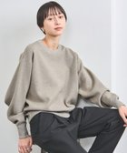 【ユナイテッドアローズ/UNITED ARROWS】のラメ クルーネック スウェット ニット 人気、トレンドファッション・服の通販 founy(ファニー) ファッション Fashion レディースファッション WOMEN トップス・カットソー Tops/Tshirt ニット Knit Tops パーカ Sweats スウェット Sweat おすすめ Recommend ジャカード Jacquard スウェット Sweat セットアップ Set Up ダブル Double デニム Denim バランス Balance フラット Flat thumbnail BEIGE|ID: prp329100004314435 ipo3291000000029919648