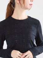 【テチチ/Te chichi】のシアーチェッククルーネックトップス 人気、トレンドファッション・服の通販 founy(ファニー) ファッション Fashion レディースファッション WOMEN トップス・カットソー Tops/Tshirt インナー Inner シアー Sheer ジャケット Jacket チェック Check ノースリーブ No Sleeve A/W・秋冬 Aw・Autumn/Winter・Fw・Fall-Winter thumbnail ブラック|ID: prp329100004314452 ipo3291000000029919923