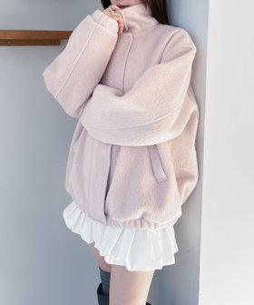 【ヘザー/Heather】のスタンドシャギーミドルブルゾン 人気、トレンドファッション・服の通販 founy(ファニー) ファッション Fashion レディースファッション WOMEN アウター Coat Outerwear ブルゾン Blouson/Jackets おすすめ Recommend スタンド Stand デニム Denim フェミニン Feminine ブルゾン Blouson ボトム Bottom ロング Long ワイド Wide 春 Spring |ID:prp329100004315035