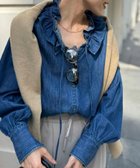 【ノーリーズ/NOLLEY'S】の【RM denim】フリルギャザーデニムブラウス 人気、トレンドファッション・服の通販 founy(ファニー) ファッション Fashion レディースファッション WOMEN トップス・カットソー Tops/Tshirt シャツ/ブラウス Shirts/Blouses 2024年 2024 2024-2025秋冬・A/W Aw/Autumn/Winter/Fw/Fall/2024-2025 A/W・秋冬 Aw・Autumn/Winter・Fw・Fall-Winter おすすめ Recommend キャミソール Camisole ギャザー Gather スウェット Sweat タンク Tank デニム Denim フリル Frills 人気 Popularity 夏 Summer 春 Spring 羽織 Haori thumbnail インディゴブルー|ID: prp329100004315171 ipo3291000000029927337