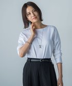 【ロートレ アモン/LAUTRE AMONT】のコットンレーヨンカットソー≪洗濯機で洗える≫ 人気、トレンドファッション・服の通販 founy(ファニー) ファッション Fashion レディースファッション WOMEN トップス・カットソー Tops/Tshirt カットソー Cut and Sewn インナー Inner ジャケット Jacket 定番 Standard 洗える Washable thumbnail ホワイト|ID: prp329100004315216 ipo3291000000029927788