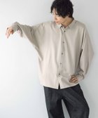 【ローリーズファーム/LOWRYS FARM】のストレッチツイルドルマンシャツ 人気、トレンドファッション・服の通販 founy(ファニー) ファッション Fashion レディースファッション WOMEN トップス・カットソー Tops/Tshirt シャツ/ブラウス Shirts/Blouses おすすめ Recommend なめらか Smooth カーゴパンツ Cargo Pants シンプル Simple バランス Balance メランジ Melange リラックス Relax ルーズ Loose thumbnail ベージュ50|ID: prp329100004315217 ipo3291000000029927816