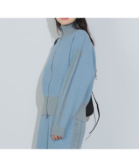 【ビームス ハート/BEAMS HEART】のo/配色ニットトラックJK 人気、トレンドファッション・服の通販 founy(ファニー) ファッション Fashion レディースファッション WOMEN トップス・カットソー Tops/Tshirt ニット Knit Tops ストレート Straight |ID:prp329100004315483