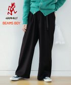 【ビームス ウイメン/BEAMS】の【期間限定+10%ポイントバック】Gramicci * BEAMS BOY / 別注 2プリーツ ワイド スラックス BLACK|ID: prp329100004315807 ipo3291000000029933651