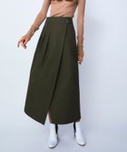 【チノ/CINOH】の【直営】COTTON FRONT TUCKED WRAP SKIRT 人気、トレンドファッション・服の通販 founy(ファニー) ファッション Fashion レディースファッション WOMEN スカート Skirt アシンメトリー Asymmetry トレンチ Trench バランス Balance ラップ Wrap thumbnail OLIVE|ID: prp329100004316153 ipo3291000000030012639