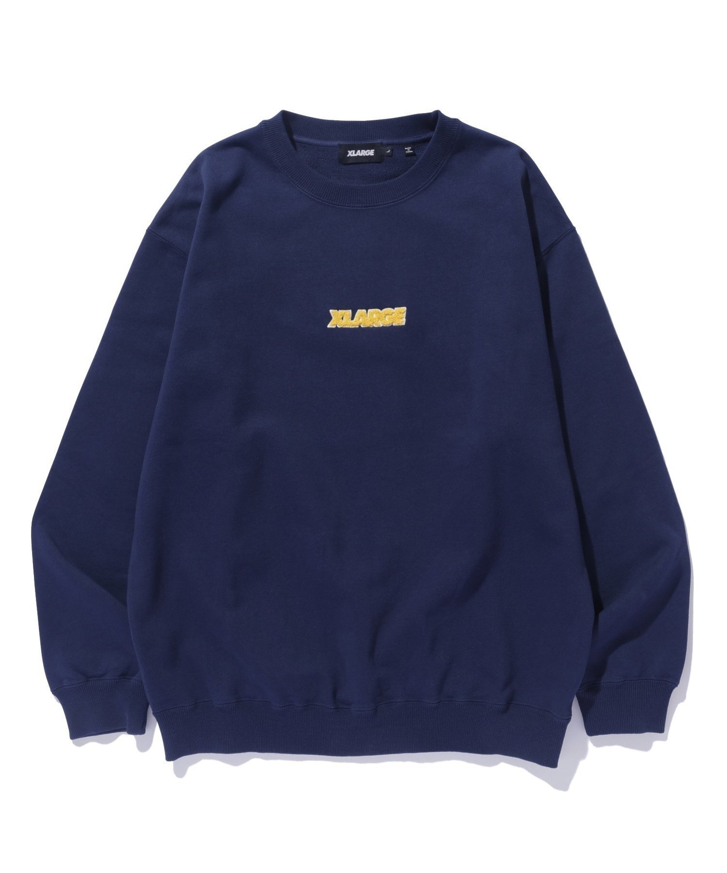 【エクストララージ/XLARGE / MEN】のSTANDARD LOGO CREWNECK SWEATSHIRT インテリア・キッズ・メンズ・レディースファッション・服の通販 founy(ファニー) 　ファッション　Fashion　メンズファッション　MEN　トップス・カットソー　Tops/Tshirt/Men　パーカ　Sweats　シャツ　Shirts　2024年　2024　2024-2025秋冬・A/W　Aw/Autumn/Winter/Fw/Fall/2024-2025　冬　Winter　シンプル　Simple　フロント　Front　NAVY|ID: prp329100004317680 ipo3291000000030092756