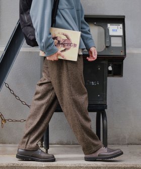 【ニコアンド/niko and / MEN】のツイルツータックスラックス 人気、トレンドファッション・服の通販 founy(ファニー) ファッション Fashion メンズファッション MEN ツイル Twill テーパード Tapered ベーシック Basic |ID:prp329100004318029