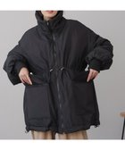 【バブ ブージュルード/Bab Bou Jeloud】のオーバーサイズ中綿コート 人気、トレンドファッション・服の通販 founy(ファニー) ファッション Fashion レディースファッション WOMEN アウター Coat Outerwear コート Coats スタンド Stand ドローコード Draw Cord 再入荷 Restock/Back In Stock/Re Arrival thumbnail BLACK|ID: prp329100004318184 ipo3291000000029950842