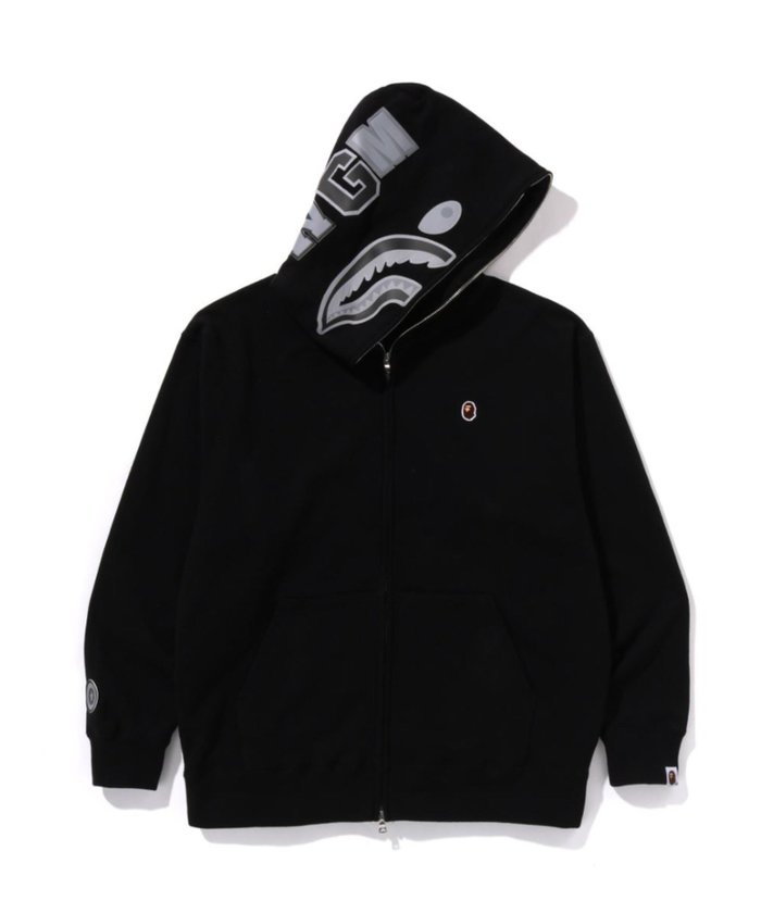 【その他のブランド/Other】のONE POINT APE HEAD SHARK RELAXED FIT ZIP HOODIE インテリア・キッズ・メンズ・レディースファッション・服の通販 founy(ファニー) https://founy.com/ ファッション Fashion メンズファッション MEN ジップ Zip フィット Fit モチーフ Motif リラックス Relax ワンポイント One Point |ID: prp329100004319484 ipo3291000000030288330