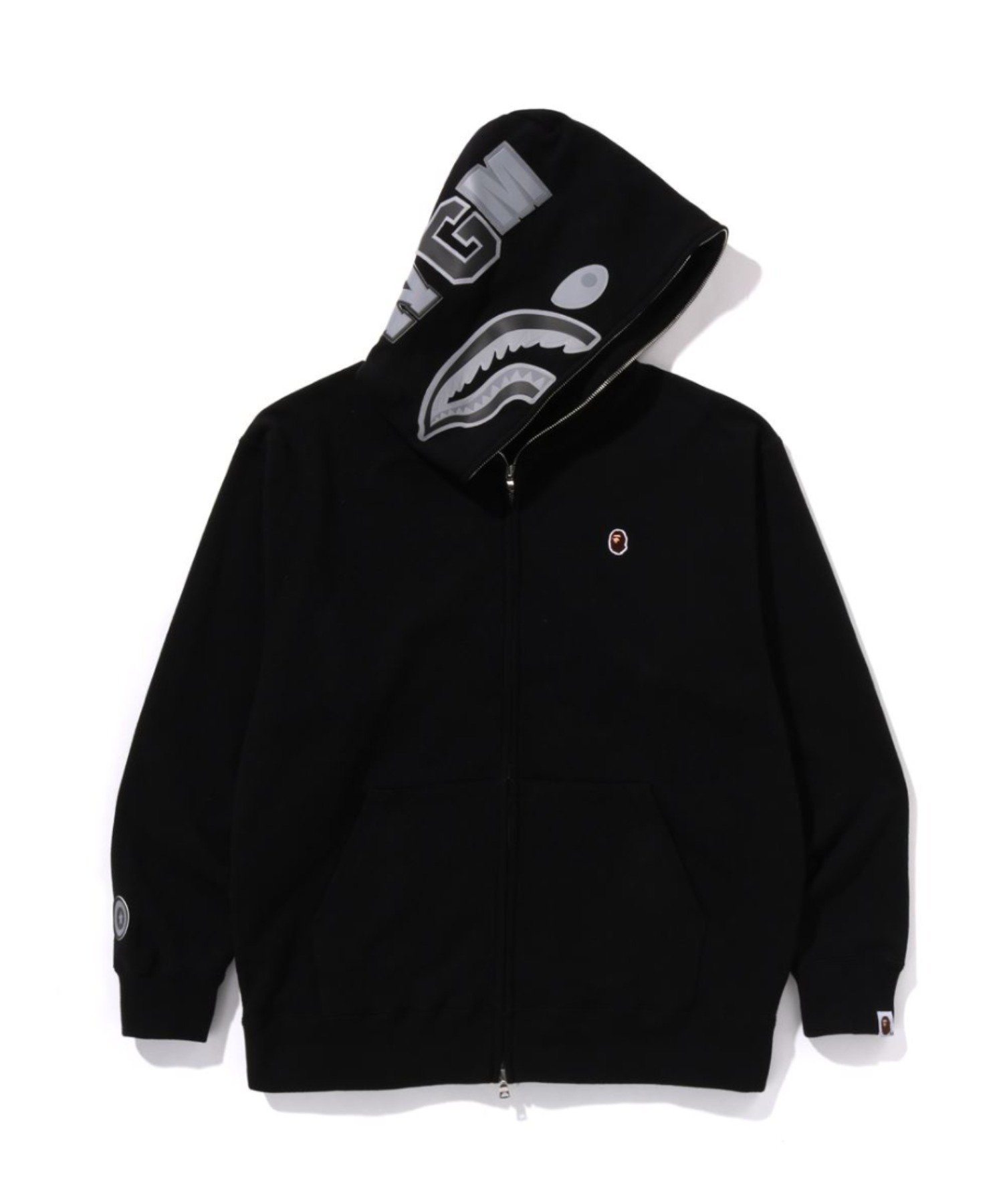 【その他のブランド/Other】のONE POINT APE HEAD SHARK RELAXED FIT ZIP HOODIE 人気、トレンドファッション・服の通販 founy(ファニー) 　ファッション　Fashion　メンズファッション　MEN　ジップ　Zip　フィット　Fit　モチーフ　Motif　リラックス　Relax　ワンポイント　One Point　 other-1|ID: prp329100004319484 ipo3291000000030288330